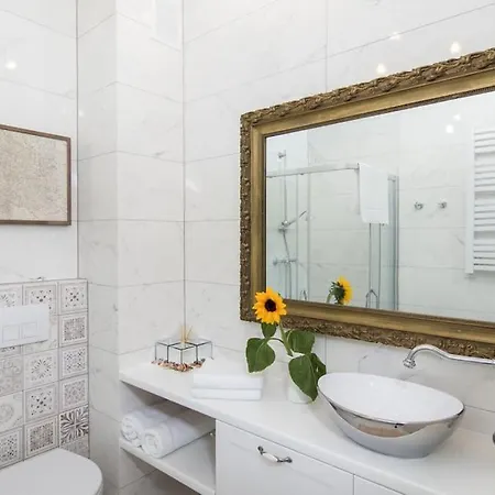 1 - Bedroom - Plac Na Groblach 19 아파트